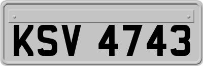 KSV4743