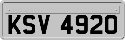 KSV4920