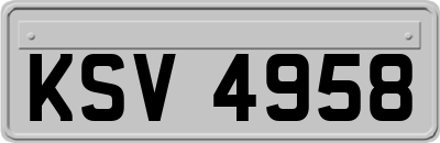 KSV4958