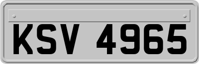 KSV4965