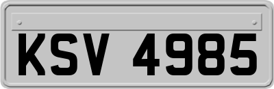 KSV4985
