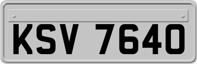 KSV7640