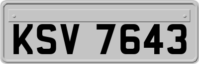 KSV7643