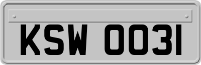 KSW0031