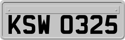KSW0325