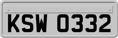 KSW0332