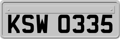 KSW0335