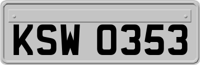 KSW0353