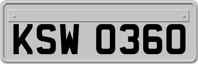 KSW0360