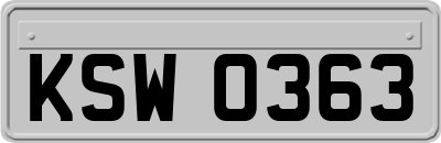 KSW0363