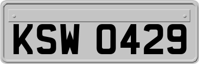 KSW0429