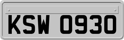 KSW0930