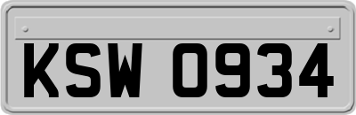 KSW0934