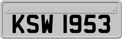 KSW1953