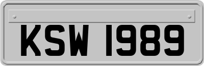 KSW1989