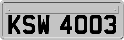 KSW4003