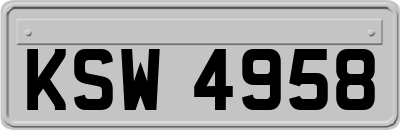 KSW4958