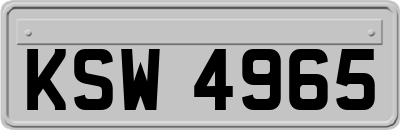 KSW4965