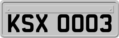 KSX0003