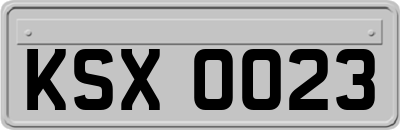 KSX0023