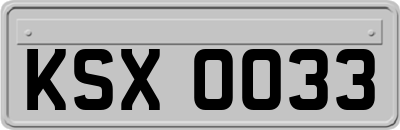 KSX0033