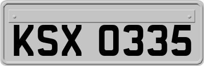 KSX0335