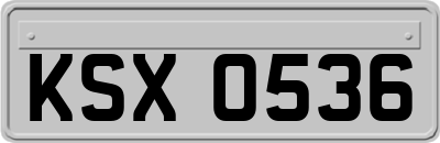 KSX0536