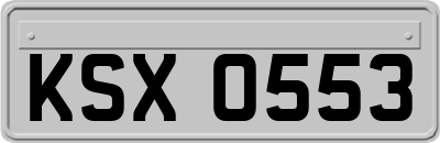 KSX0553