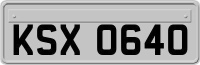 KSX0640