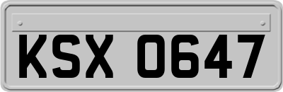KSX0647