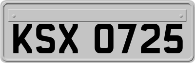 KSX0725