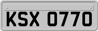 KSX0770