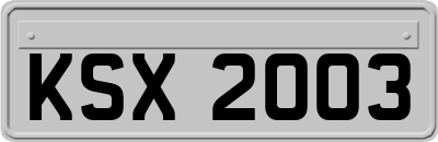 KSX2003