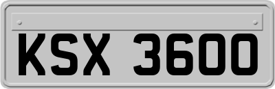 KSX3600