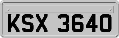 KSX3640