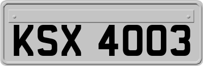 KSX4003