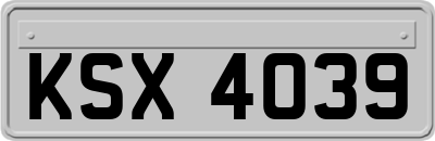 KSX4039