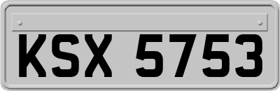KSX5753