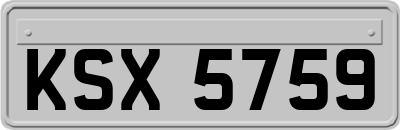 KSX5759