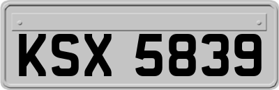 KSX5839