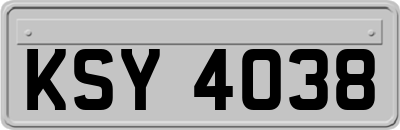 KSY4038