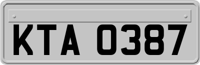 KTA0387