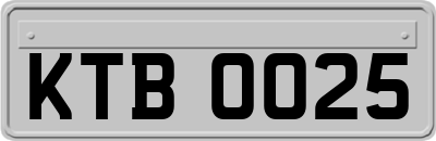KTB0025