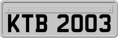 KTB2003