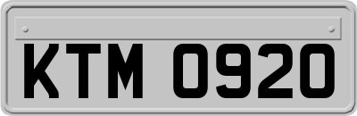 KTM0920