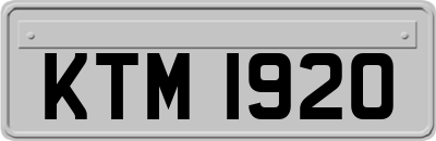 KTM1920