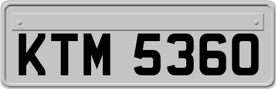 KTM5360
