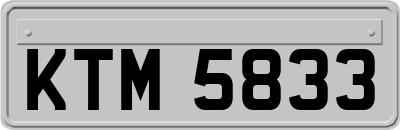 KTM5833
