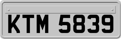 KTM5839