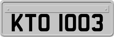 KTO1003